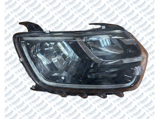 FARLAS 182020032 Far Sag Gunduz Ledli Dacia Duster 18>20 Beyinli E-Mark